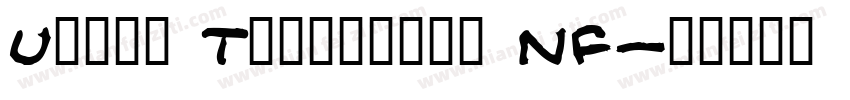 Union Telegraph NF字体转换